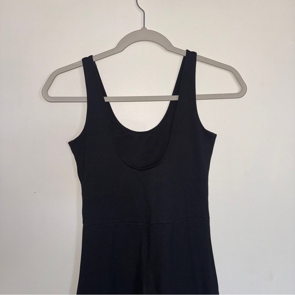 Girlfriend Collective Black Scoop Unitard Jumpsuit Small - Picture 10 of 11